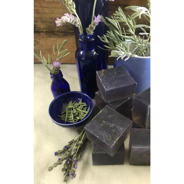 LAVENDER CAKE SOAP SINGLE LAYER 