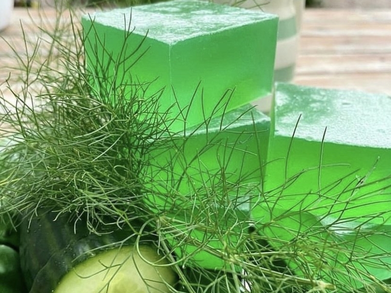 GREEN SALAD SOAP